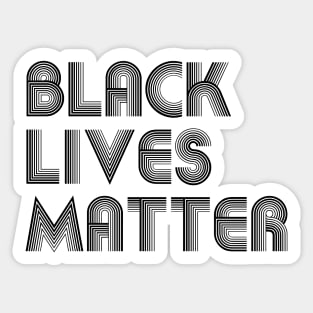 BLM (Black) Sticker